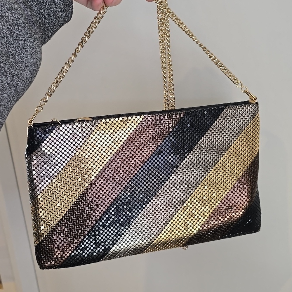 Vintage mixed metals handbag/cluth